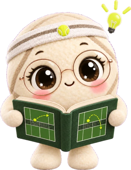 Cristal reading a book of padel court diagrams